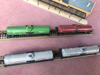 Composición 4 vagones cisterna H0 España