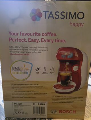 Cafetera Bosch Happy Tassimo Roja