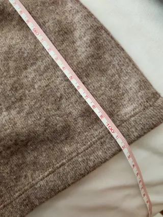 Pantalón Wide Leg Punto Lefties Gris