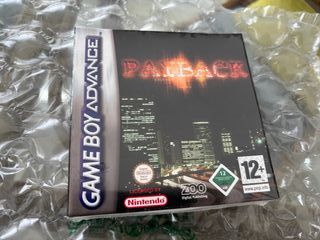 Gioco Payback Nintendo Game Boy Advance PAL sigillato