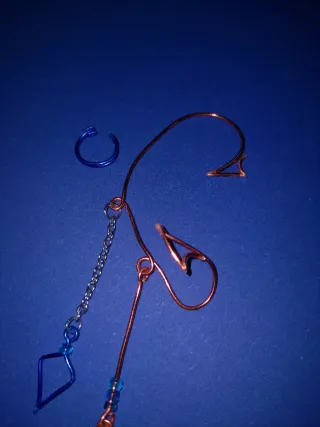 Orecchino clip Naruto