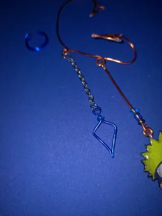 Orecchino clip Naruto