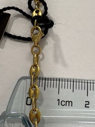 Cadena de oro estilo eslabones