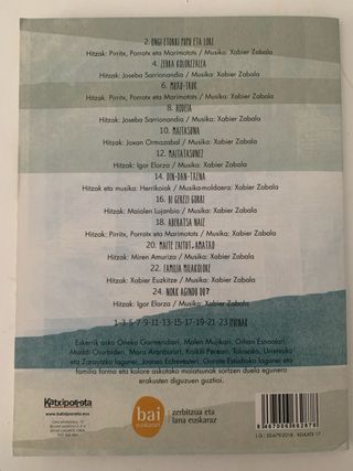 CD Pirritx Porrotx eta Marimotots Familia Milakolo