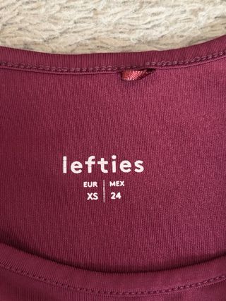 Top tirantes burdeos mujer