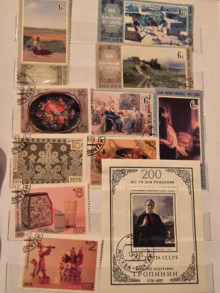 Colección sellos rusos URSS parte 2