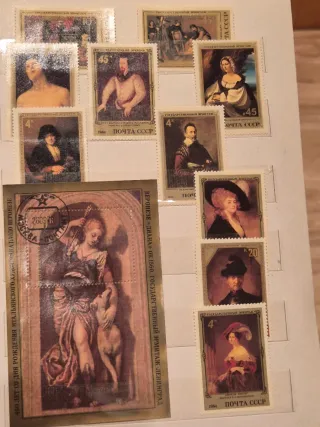 Colección sellos rusos URSS parte 2