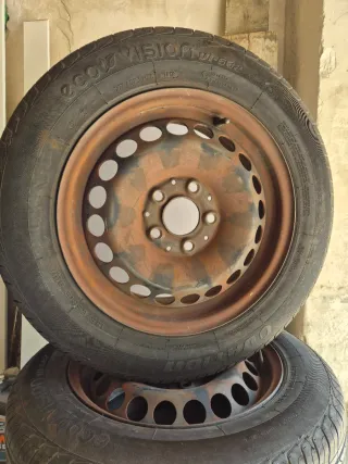 Llantas Hierro 15 pulgadas Mercedes Originales