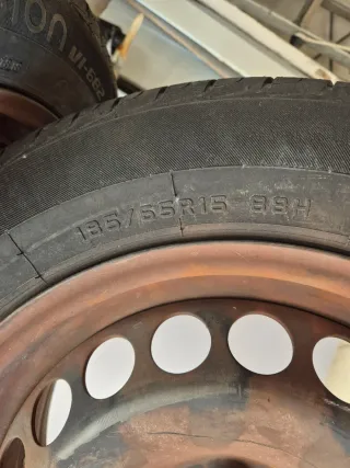 Llantas Hierro 15 pulgadas Mercedes Originales