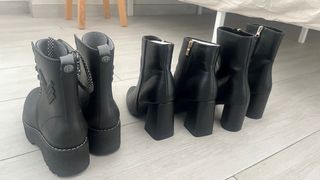 3 Pares Botines Negros