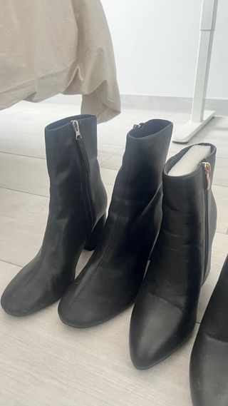 3 Pares Botines Negros