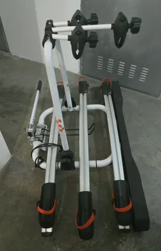 Portabicis bola remolque 3 bicis