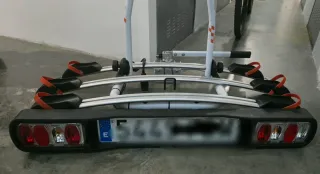 Portabicis bola remolque 3 bicis