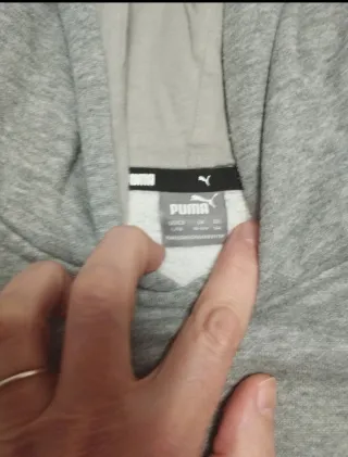 Sudadera Puma Talla S Gris