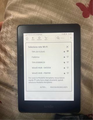 Amazon Kindle E-reader Nero