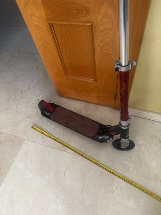 Patinete Oxelo Rojo y Negro