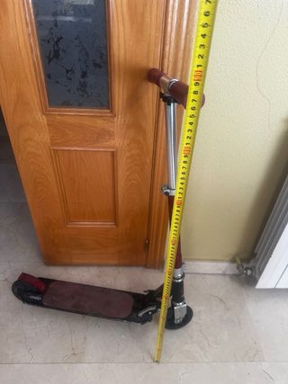 Patinete Oxelo Rojo y Negro