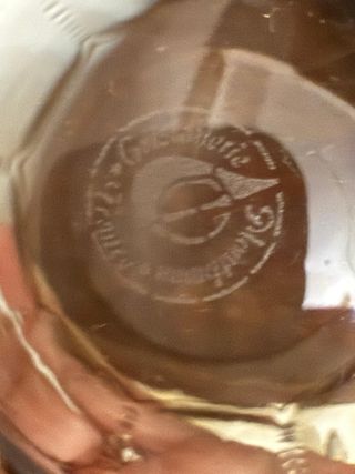 Bicchieri Cristalleria Montbronn oro