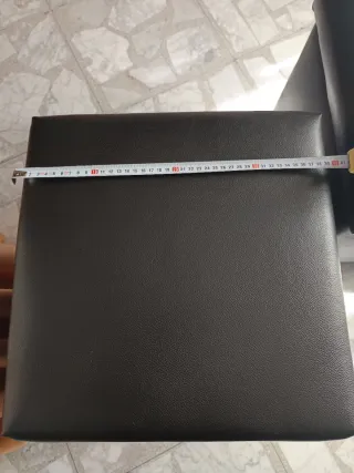 Juego de 2 taburetes negros
