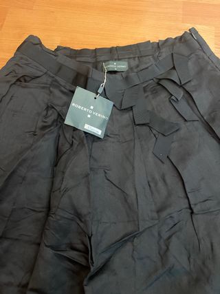 Falda Roberto Verino Negra Nueva Talla M