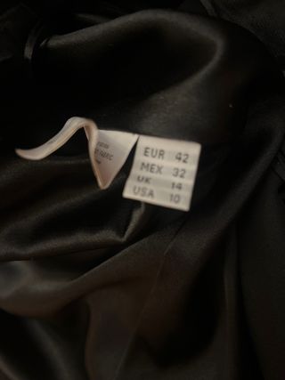 Falda Roberto Verino Negra Nueva Talla M