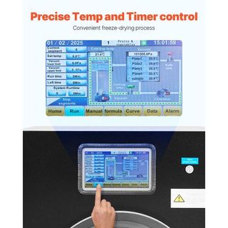 Liofilizadora VEVOR Secadora Congelación Nueva