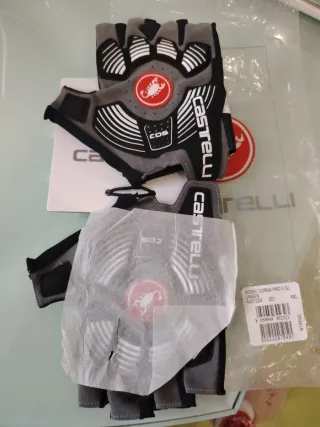 Guantes Castelli Rosso Corsa Pro V Talla XXL