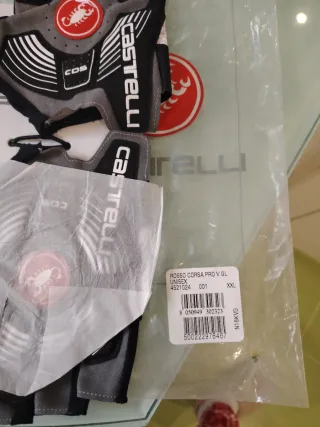 Guantes Castelli Rosso Corsa Pro V Talla XXL