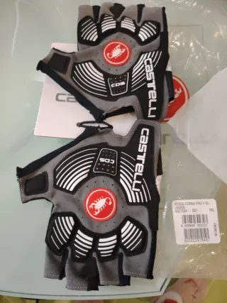 Guantes Castelli Rosso Corsa Pro V Talla XXL
