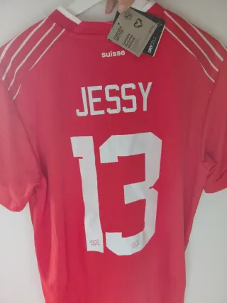 Camiseta Fútbol Puma Suiza 13 Roja