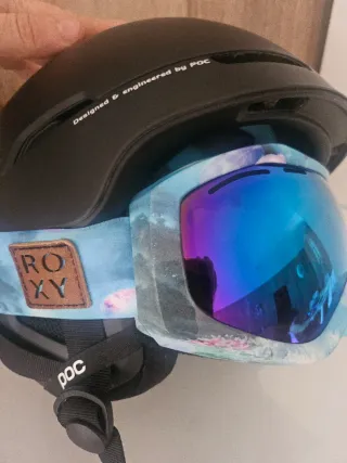 Casco POC esquí negro niño Xs 51 - 54