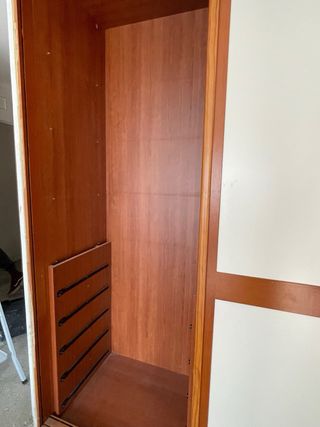 Armario empotrado de melamina