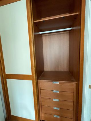 Armario empotrado de melamina