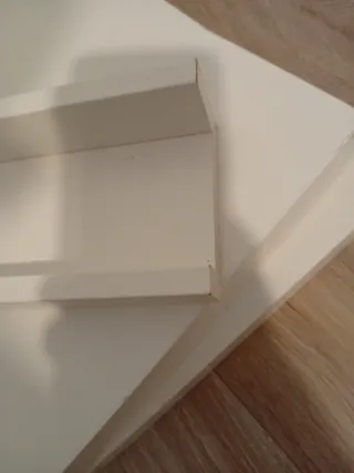 Estanterías blanca de madera