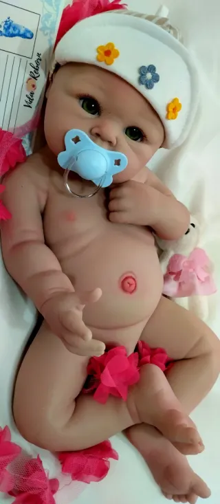 Bebé Reborn Silicona Completa Niño ARTESANAL