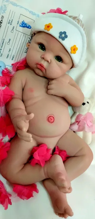 Bebé Reborn Silicona Completa Niño ARTESANAL