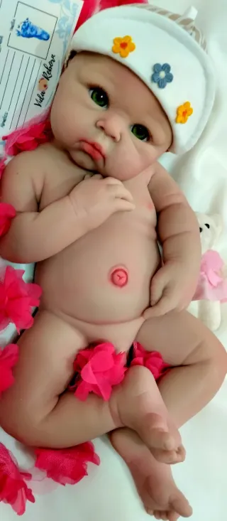 Bebé Reborn Silicona Completa Niño ARTESANAL