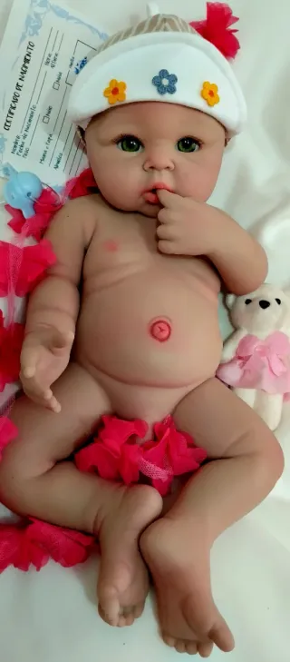 Bebé Reborn Silicona Completa Niño ARTESANAL