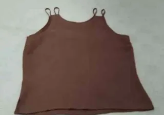 Conjunto 2 piezas: camiseta tirantes y falda