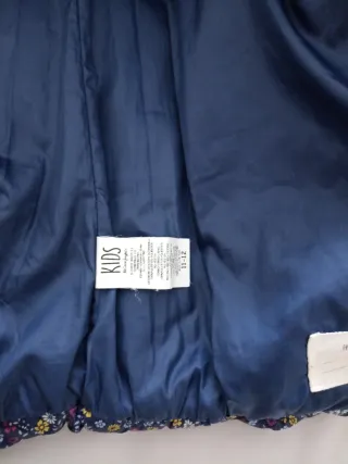 Chaleco niña azul Talla 11/12