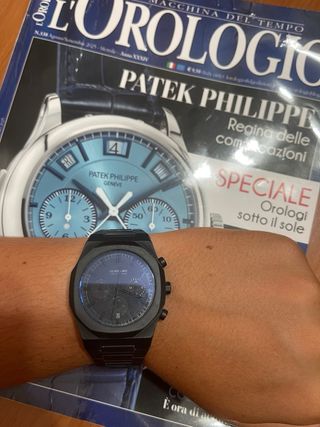 Orologio D1 Milano Cronografo Polycarbon Nero