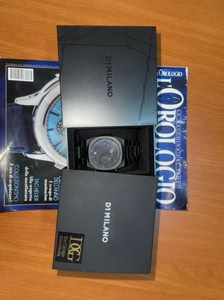 Orologio D1 Milano Cronografo Polycarbon Nero