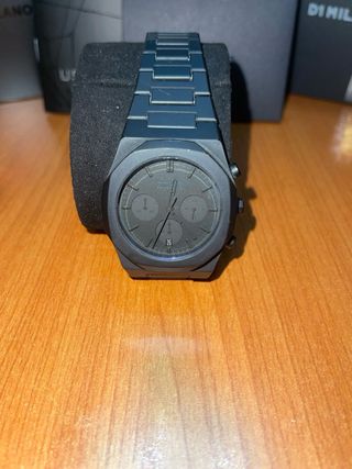 Orologio D1 Milano Cronografo Polycarbon Nero