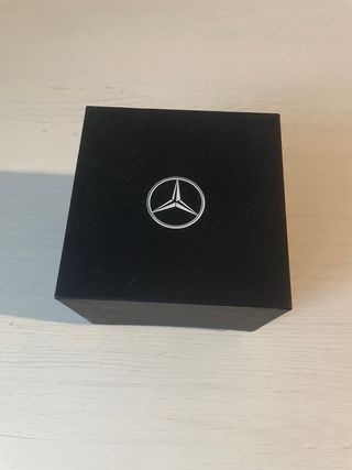 Reloj Mercedes-Benz Original Negro Naranja Nuevo