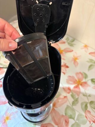 Cafetera Eléctrica Negra