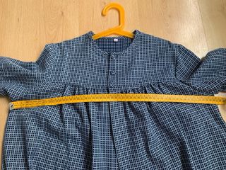 Blusón fallero infantil cuadros