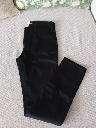 Pantalón vestir Mango negro
