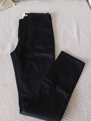 Pantalón vestir Mango negro