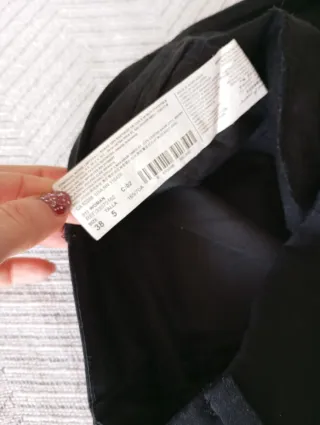 Pantalón vestir Mango negro