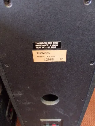 Thomson XS3D Altavoces Surround